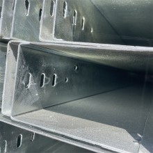 熱浸鋅托盤(pán)式電纜橋架 防火噴塑 鋁合金線(xiàn)槽 200*100廠(chǎng)家定制