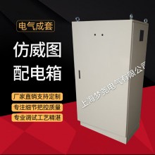 仿威圖控制箱 PS單開(kāi)門、雙開(kāi)門控制柜 內(nèi)外門平光雙色 配電柜